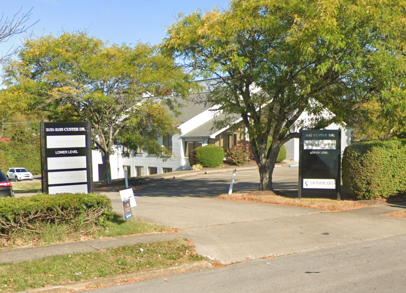 3151 Custer Drive entrance.